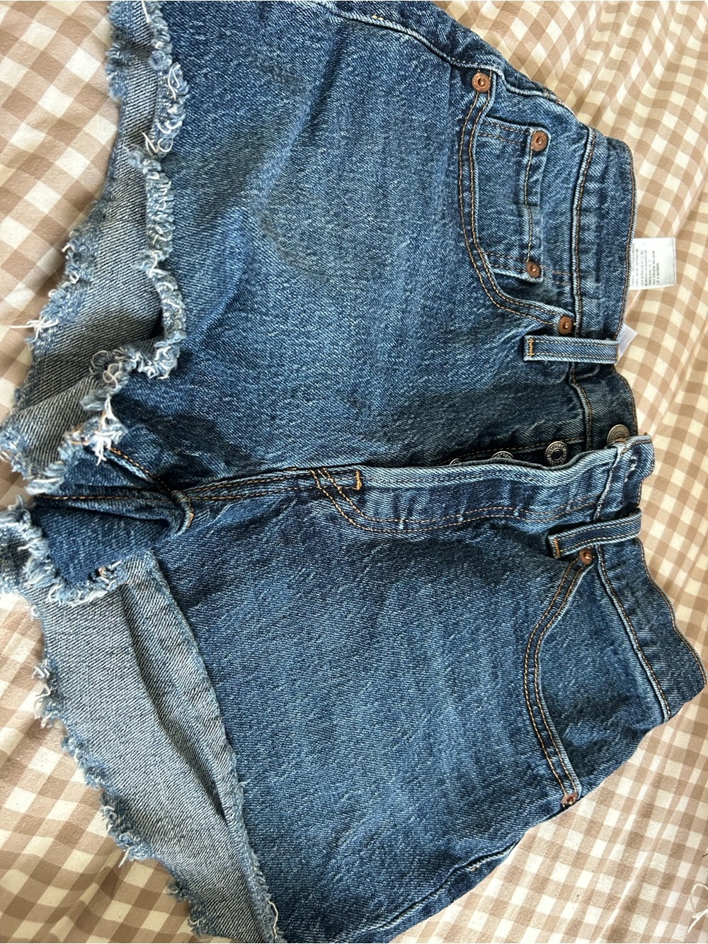 Levi's Blue Denim Jean Shorts